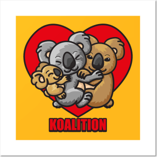 Koalition Posters and Art